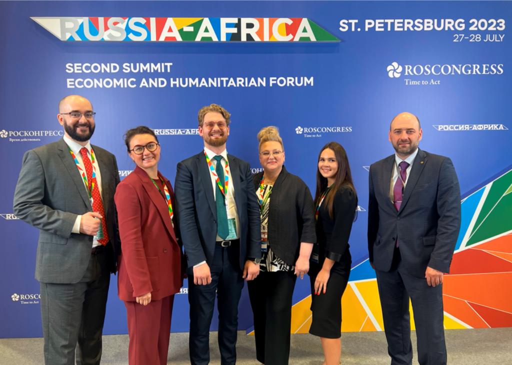 ГК «ХимРар» приняла участие в Саммите Россия – Африка 2023 - ЦВТ ХимРар